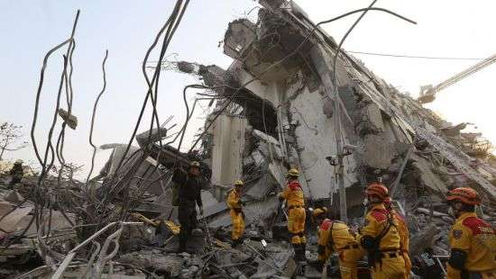 Землетрясение на Тайване - шесть человек погибли, 60 считаются пропавшими без вести