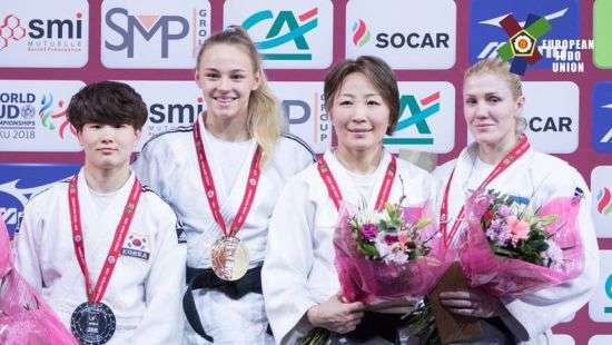 Украинская дзюдоистка выиграла золото на турнире в Париже