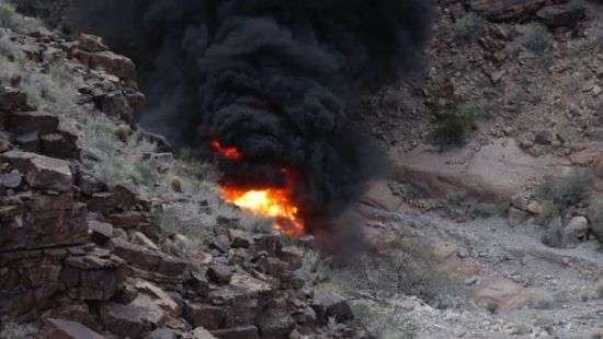 Выясниось, кто был на борту рунувшего в США экскурсионного вертолета