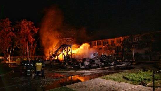 В Одессе эксгумировали тела двух девочек, погибших на пожаре в лагере «Виктория»