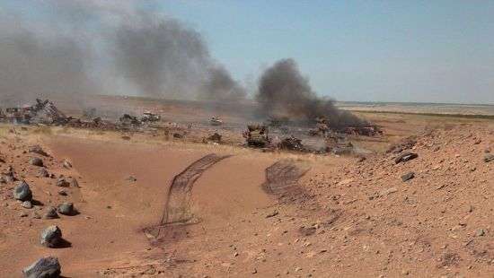 В Сети обнародовано видео удара ВВС США по российским наемникам в Сирии (ВИДЕО)