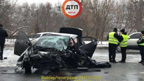В Киеве жертвой смертельного ДТП стал полицейский (ВИДЕО)