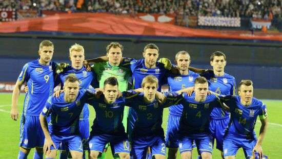 Украина «застыла» в рейтинге ФИФА