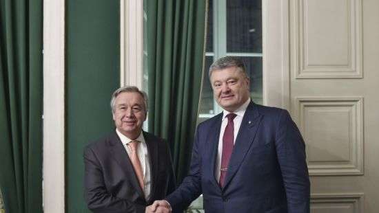Порошенко в Мюнхене встретился с Генсеком ООН: детали разговора