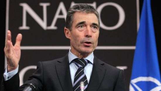 Расмуссен не ждет прогресса в вопросе миротворцев на Донбассе до выборов в РФ