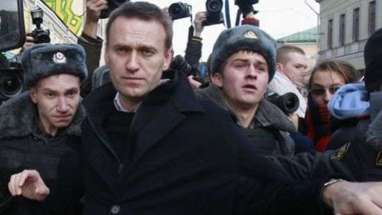 В Москве задержали Алексея Навального