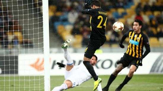 «Динамо» вышло в 1/8 финала Лиги Европы