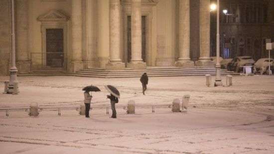 Заснеженный Рим вызвал бурный восторг в соцсетях - ФОТО, ВИДЕО
