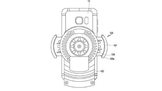 В Samsung совместили держатель для смартфона с зарядкой