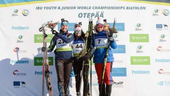 Украинская биатлонистка стала призером ЧМ