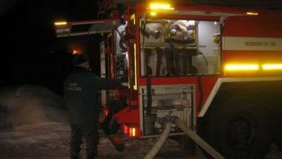 В России во время страшного пожара погибли четыре ребенка (ВИДЕО)