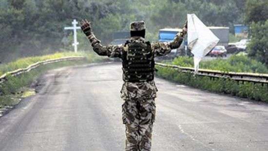 Перемирие на Донбассе длилось всего час