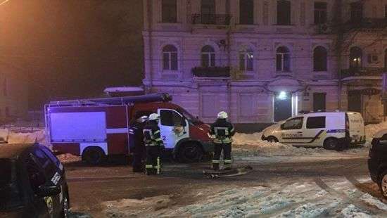 В центре Киева ночью стреляли из гранатомета