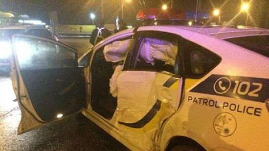 В Киеве и Ровно пострадали 5 полицейских