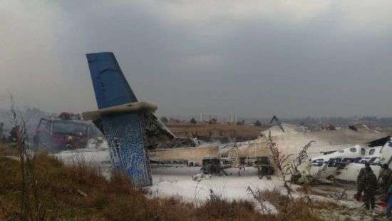 В Непале разбился самолет, есть пострадавшие