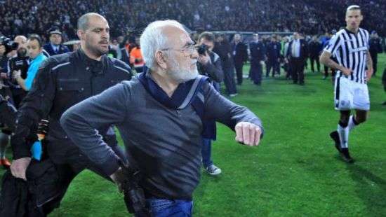 Чемпионат Греции приостановлен