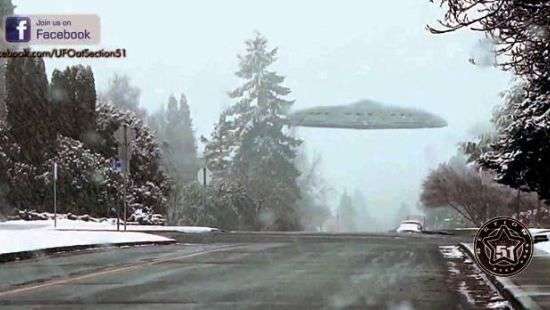 В Бостоне сняли на ВИДЕО гигантское НЛО