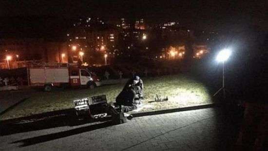 Во Львове бросили взрывчатку к польскому Мемориалу орлят