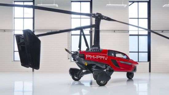 В Женеве представили первый летающий автомобиль