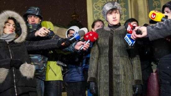 Савченко вернулась в Украину