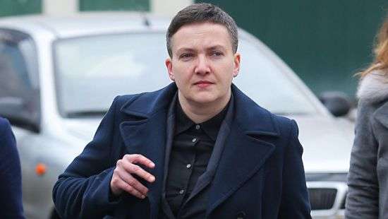 Савченко прокомментировала историю с гранатой и оружием в своей сумке