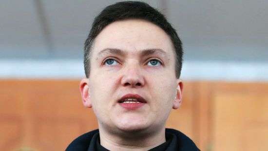 Савченко обвинила украинскую власть в войне на Донбассе (ВИДЕО)