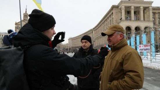 Грицак пришел на Майдан Незалежности