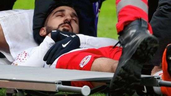 Форвард «Зальцбурга» потерял сознание