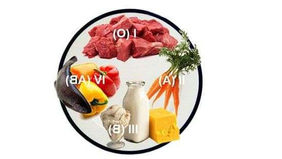 Группа крови на тарелке