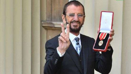 Ринго Старра посвятили в Рыцари Британской империи