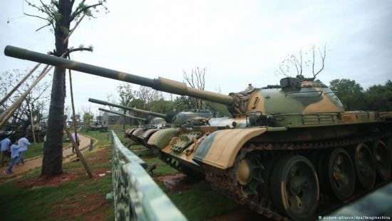 Китай показал советские беспилотные танки