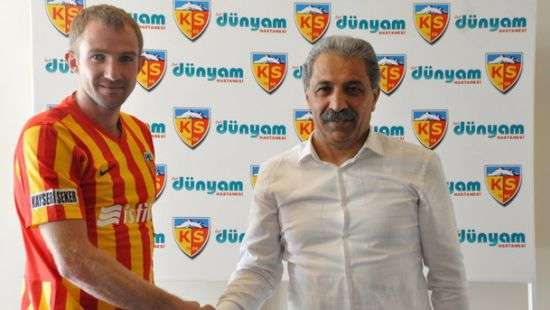Кучер продлил контракт с «Кайсериспором»