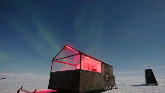 В Финляндии создали отель на санях (ФОТО)