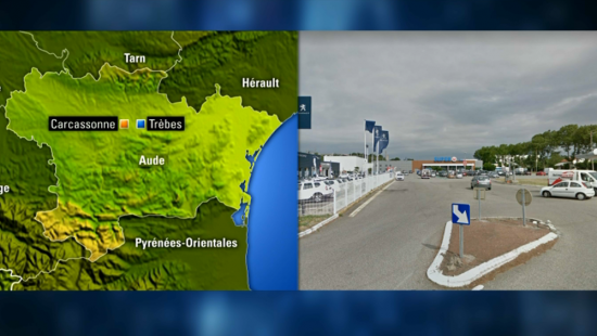 На юге Франции неизвестный захватил заложников в супермаркете, есть погибшие