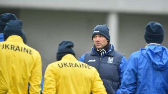 Под руководством Шевченко дебютировали 13 игроков