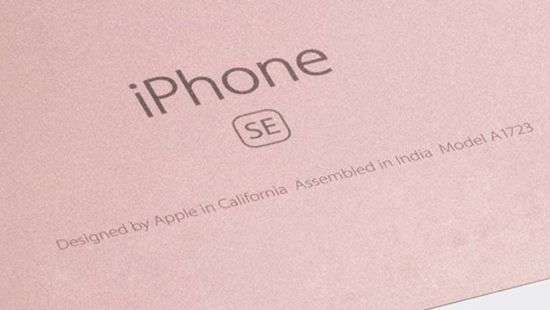 iPhone SE будет доступен только в Индии