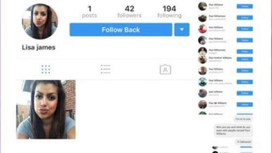 Найден странный Instagram-профиль