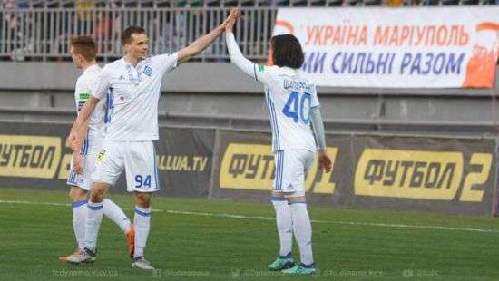 «Динамо» одержало победу в Мариуполе