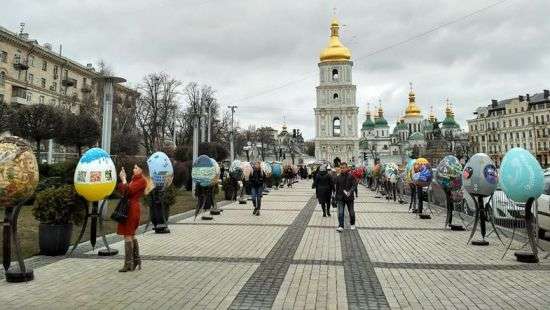 В Киеве установят гигантскую светодиодную писанку