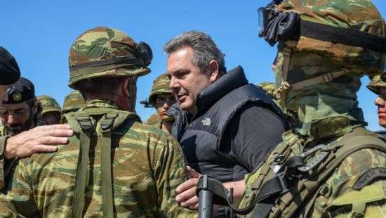 Греция перебросила 7 тысяч военных на границу с Турцией