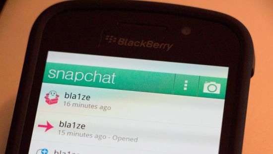 BlackBerry подала в суд на Snapchat