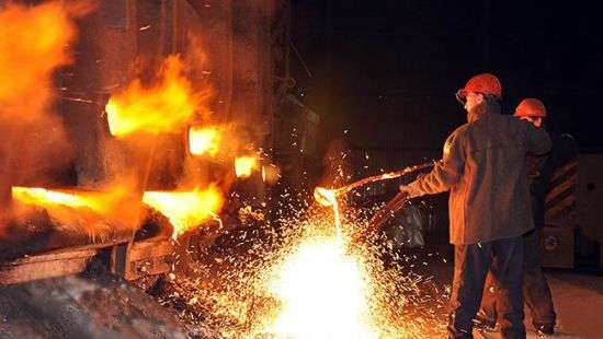 В прошлом году украинские металлурги произвели рекордно низкое количество стали за годы независимости