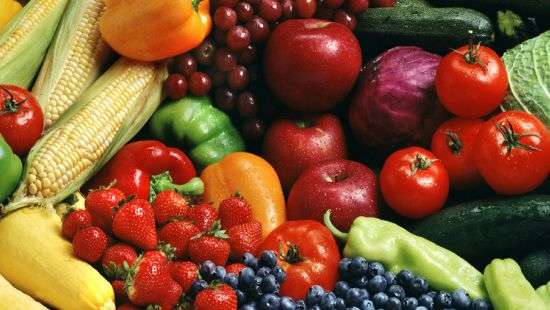 Фрукты и овощи в рационе питания ребенка