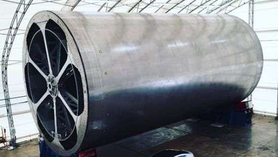 Маск опубликовал фото ракеты-носителя, которая скоро отправится на Марс