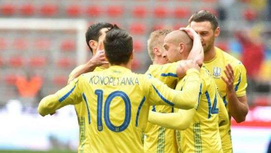 Украина поднялась в рейтинге ФИФА