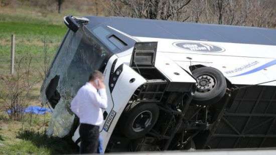 В Болгарии в ДТП с автобусом погибли 6 человек, десятки людей ранены