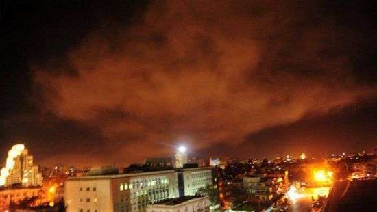 В Сети появились ФОТО и ВИДЕО ракетного удара по Сирии