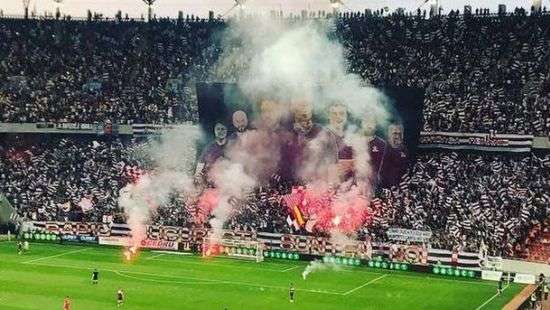 Дерби привело к столкновениям фанатов в чемпионате Румынии