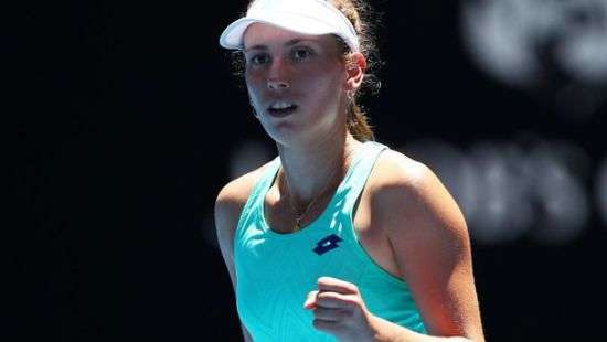 Бельгийка выиграла два теннисных титула за день