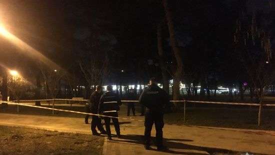 В одном из киевских парков конфликт закончился взрывом, есть пострадавшие